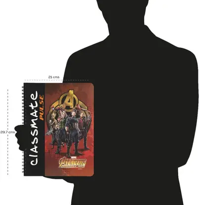 Classmate Pulse A4 Notebook Single Line 180 Pages  (Multicolor) - Image 4